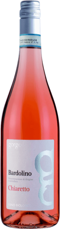 12,95 € Kostenloser Versand | Rosé-Wein Gorgo Chiaretto I.G.T. Venezia Venecia Italien Nebbiolo, Corvina, Molinara Flasche 75 cl