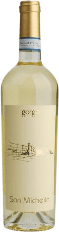 10,95 € Бесплатная доставка | Белое вино Gorgo San Michelin D.O.C. Bianco di Custoza Venecia Италия Nebbiolo, Garganega, Cortese, Trebbiano Toscano бутылка 75 cl