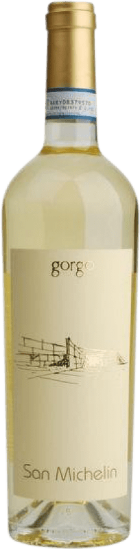 16,95 € Бесплатная доставка | Белое вино Gorgo San Michelin D.O.C. Bianco di Custoza Venecia Италия Nebbiolo — Неббиоло, Trebbiano — Треббиано, Garganega — Гарганега, Cortese — Кортезе Бутылка 75 cl