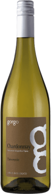 9,95 € Envio grátis | Vinho branco Gorgo I.G.T. Trevenezie Vêneto Itália Chardonnay Garrafa 75 cl