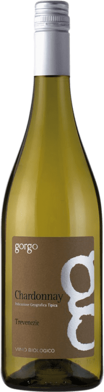 13,95 € Бесплатная доставка | Белое вино Gorgo I.G.T. Trevenezie Венето Италия Chardonnay Органический бутылка 75 cl
