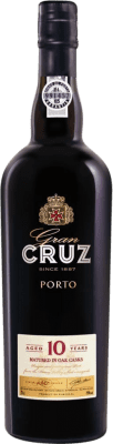 24,95 € Envío gratis | Vino generoso Gran Cruz I.G. Douro Douro Portugal 10 Años Botella 75 cl