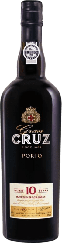 23,95 € 免费送货 | 强化酒 Gran Cruz I.G. Douro 杜罗 葡萄牙 10 岁 瓶子 75 cl