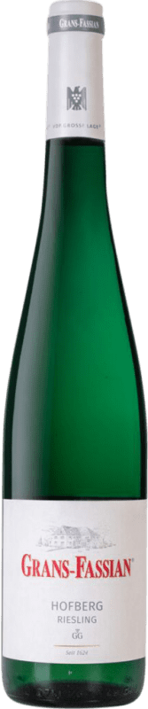 34,95 € Envio grátis | Vinho branco Grans Fassian Dhron Hofberg V.D.P. Grosses Gewächs GG Mosel Alemanha Riesling Garrafa 75 cl