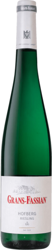 34,95 € Spedizione Gratuita | Vino bianco Grans Fassian Dhron Hofberg V.D.P. Grosses Gewächs GG Mosel Germania Riesling Bottiglia 75 cl