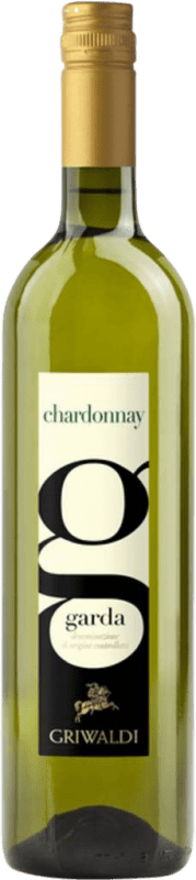 7,95 € Envio grátis | Vinho branco Griwaldi D.O.C. Garda Venecia Itália Chardonnay Garrafa 75 cl