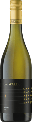 15,95 € Envio grátis | Vinho branco Griwaldi D.O.C. Lugana Lombardia Itália Trebbiano di Lugana Garrafa 75 cl