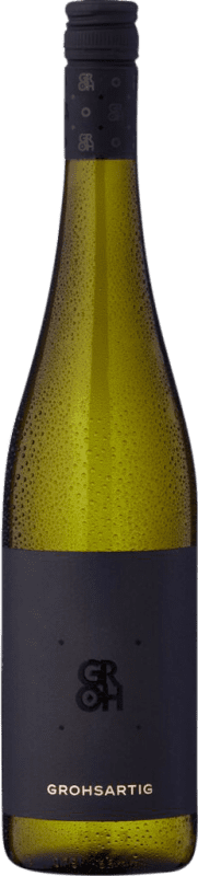 12,95 € 送料無料 | 白ワイン Groh Grohsartig ドライ Q.b.A. Rheinhessen Rheinhessen ドイツ Chardonnay, Pinot White ボトル 75 cl