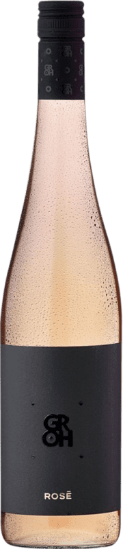 15,95 € Spedizione Gratuita | Vino Rosato Groh Trocken — Secco Rosé — Rosato Q.b.A. Rheinhessen Rheinhessen Germania Merlot, Pinot Nero, Portugieser, Dornfelder 75 cl