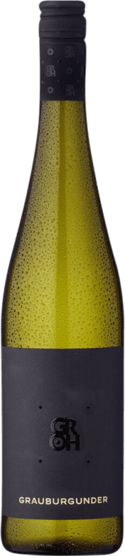 12,95 € 送料無料 | 白ワイン Groh ドライ Q.b.A. Rheinhessen Rheinhessen ドイツ Pinot Grey ボトル 75 cl