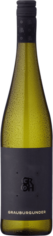 14,95 € Spedizione Gratuita | Vino bianco Groh Secco Q.b.A. Rheinhessen Rheinhessen Germania Pinot Grigio Bottiglia 75 cl