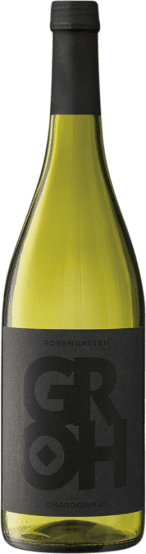 32,95 € Kostenloser Versand | Weißwein Groh Rosengarten Trocken Q.b.A. Rheinhessen Rheinhessen Deutschland Chardonnay Flasche 75 cl