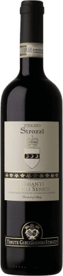 11,95 € Kostenloser Versand | Rotwein Guicciardini Strozzi Titolato Colli Senesi D.O.C.G. Chianti Italien Sangiovese Flasche 75 cl