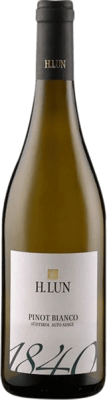 16,95 € Free Shipping | White wine H Lun D.O.C. Trentino Trentino Italy Pinot White Bottle 75 cl