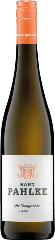 13,95 € 免费送货 | 白酒 Hahn Pahlke 干 V.D.P. Gutswein 普法尔茨 德国 Pinot White 瓶子 75 cl 不含酒精