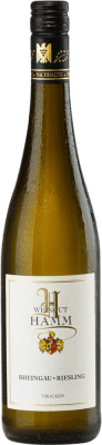 11,95 € Spedizione Gratuita | Vino bianco Hamm Secco Q.b.A. Rheingau Rheingau Germania Riesling Bottiglia 75 cl