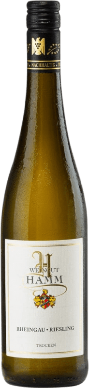 15,95 € Бесплатная доставка | Белое вино Hamm сухой Q.b.A. Rheingau Rheingau Германия Riesling бутылка 75 cl