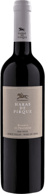 12,95 € Envío gratis | Vino tinto Viña Haras de Pirque Reserva de Propiedad Reserva I.G. Valle del Maipo Santiago de Chile Chile Cabernet Sauvignon, Cabernet Franc, Carmenère Botella 75 cl