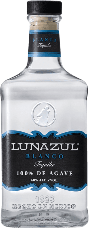 45,95 € Envio grátis | Tequila Heaven Hill Lunazul Blanco — Branco México 70 cl