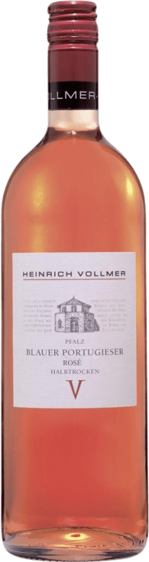 8,95 € Envoi gratuit | Vin rose Heinrich Vollmer Blauer Rosé Demi-Sec Demi-Sucré Q.b.A. Pfälz Pfälz Allemagne Portugieser Bouteille 1 L