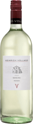 8,95 € Бесплатная доставка | Белое вино Heinrich Vollmer Deidesheimer сухой Q.b.A. Pfälz Пфальце Германия Riesling бутылка 1 L