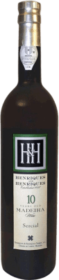 54,95 € Бесплатная доставка | Креплёное вино H&H Henriques & Henriques Dry — Сухой I.G. Madeira мадера Португалия Sercial — Сераль 10 Лет Бутылка 75 cl