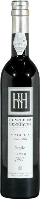 49,95 € 送料無料 | 酒精強化ワイン H&H Henriques & Henriques Single Harvest Full Rich I.G. Madeira マデイラ島 ポルトガル Tinta — ティンタ ミディアムボトル 50 cl