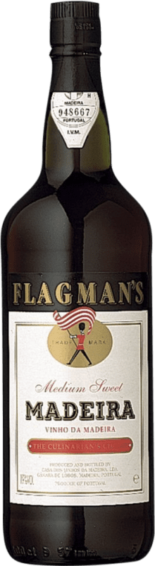 19,95 € Envoi gratuit | Vin fortifié H&H Henriques & Henriques Flagman's Madère Portugal Tinta Negra Bouteille 1 L