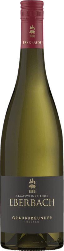 14,95 € Бесплатная доставка | Белое вино Eberbach Германия Pinot Grey бутылка 75 cl