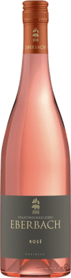 14,95 € 免费送货 | 玫瑰酒 Eberbach Rosé Q.b.A. Rheingau Rheingau 德国 Pinot Black 瓶子 75 cl