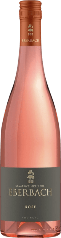 14,95 € 免费送货 | 玫瑰酒 Eberbach Rosé Q.b.A. Rheingau Rheingau 德国 Pinot Black 瓶子 75 cl