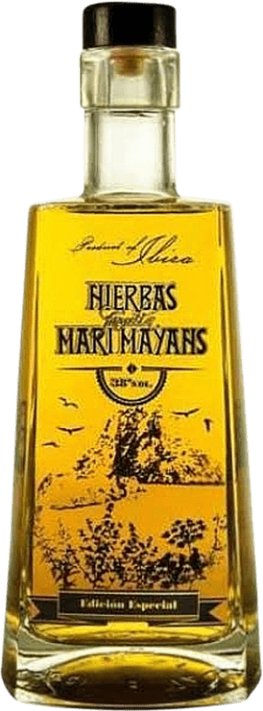 46,95 € 免费送货 | 利口酒 Marí Mayans Hierbas de Ibiza Edición Especial 巴利阿里群岛 西班牙 瓶子 70 cl