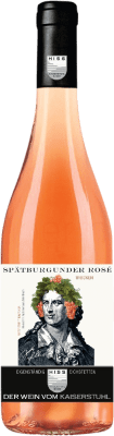 13,95 € Free Shipping | Rosé wine Hiss Eichstetter Herrenbuck Rosé Baden Germany Pinot Black Bottle 75 cl