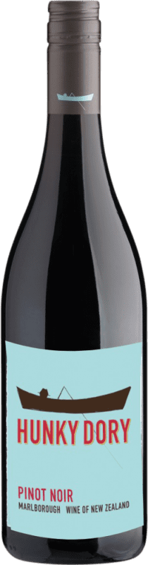 28,95 € 免费送货 | 红酒 Huia Estate Hunky Dory I.G. Marlborough 马尔堡 新西兰 Pinot Black 瓶子 75 cl