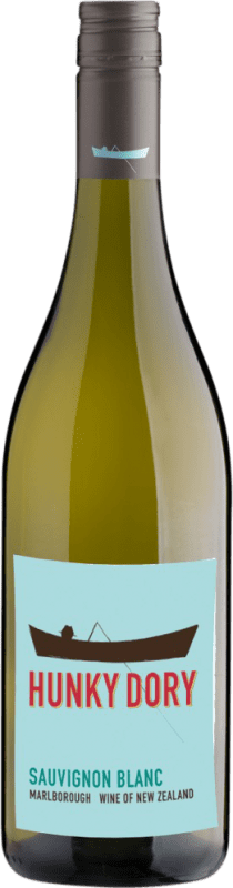 22,95 € 免费送货 | 白酒 Huia Estate Hunky Dory I.G. Marlborough 马尔堡 新西兰 Sauvignon White 瓶子 75 cl