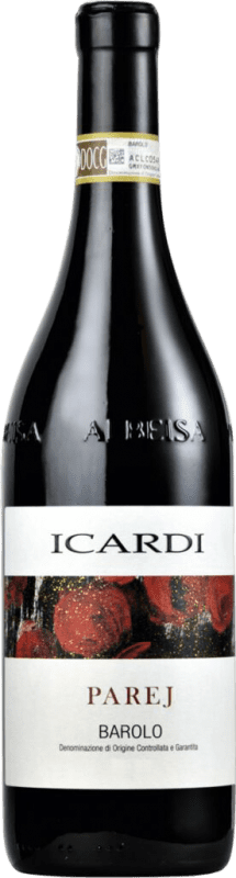 36,95 € Envoi gratuit | Vin rouge Icardi Parej D.O.C.G. Barolo Piémont Italie Nebbiolo Bouteille 75 cl