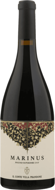 21,95 € Бесплатная доставка | Красное вино Il Conte Villa Prandone Marinus Superiore D.O.C. Rosso Piceno Италия Montepulciano, Nebbiolo бутылка 75 cl