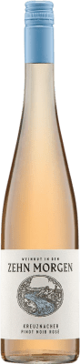 18,95 € Envio grátis | Vinho Rosé Zehn Morgen Kreuznacher Rosé Q.b.A. Nahe Nahe Alemanha Pinot Noir 75 cl
