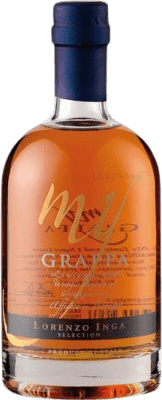 34,95 € Kostenloser Versand | Grappa Inga Affinata in Barrique Selection D.O.C. Piedmont Piemont Italien Medium Flasche 50 cl