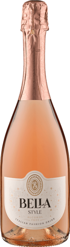 12,95 € 送料無料 | ロゼスパークリングワイン Iris Vigneti Bella Style Rosé I.G.T. Venezia Venecia イタリア Glera ボトル 75 cl アルコールなし