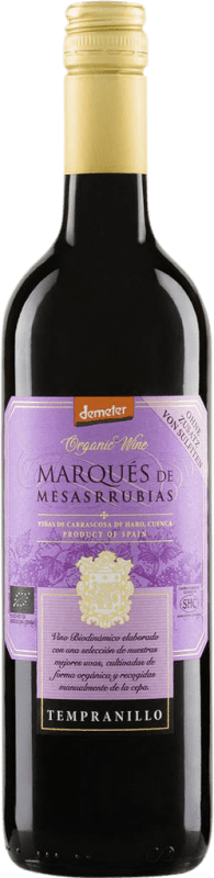 10,95 € 免费送货 | 红葡萄酒 Irjimpa Marqués de Mesasrrubias D.O. La Mancha 卡斯蒂利亚 - 拉曼恰 西班牙 Tempranillo — 丹魄 Eco — 生态 有机 天然 75 cl