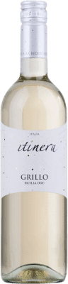 6,95 € Envio grátis | Vinho branco Itinera I.G.T. Terre Siciliane Sicília Itália Grillo Garrafa 75 cl