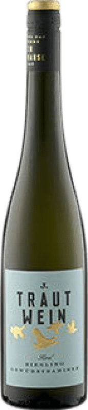 15,95 € Free Shipping | White wine J. Trautwein Riesling & Gewürztraminer Floral Q.b.A. Rheinhessen Rheinhessen Germany Gewürztraminer, Riesling Bottle 75 cl