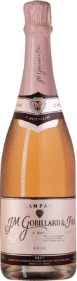 49,95 € Envio grátis | Espumante rosé JM. Gobillard Hautvillers Rosé Brut A.O.C. Champagne Champagne França Pinot Preto, Nebbiolo, Chardonnay Garrafa 75 cl