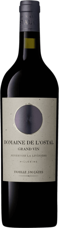 28,95 € 免费送货 | 红酒 Famille J.M. Cazes Domaine de L'Ostal Grand Vin La Livinière A.O.C. Minervois 法国 Syrah, Grenache, Carignan, Mourvèdre 瓶子 75 cl