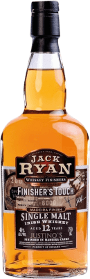 161,95 € Spedizione Gratuita | Whisky Single Malt Jack Ryan Finisher's Touch Irlanda 12 Anni 70 cl