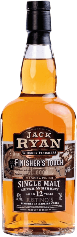 143,95 € Бесплатная доставка | Виски из одного солода Jack Ryan Finisher's Touch Ирландия 12 Лет бутылка 70 cl