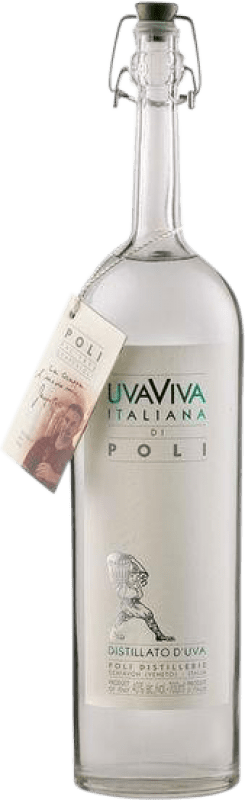 59,95 € Free Shipping | Grappa Jacopo Poli Uva Viva Italiana I.G.T. Venezia Venecia Italy Malvasia, Moscato — Muscat Bottle 70 cl
