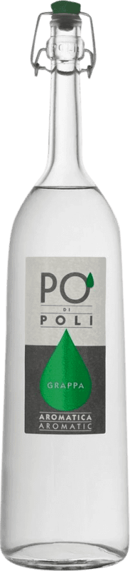 54,95 € Envio grátis | Aguardente Grappa Jacopo Poli Po Aromatica I.G.T. Venezia Venecia Itália Gewürztraminer Garrafa 70 cl