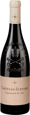 65,95 € 免费送货 | 红酒 Jean Marc Diffonty Château Sixtine A.O.C. Châteauneuf-du-Pape 罗纳 法国 Grenache, Nebbiolo, Mourvèdre 瓶子 75 cl